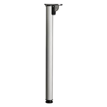 Richelieu Folding Table Leg, 28 in (711 mm), Aluminum, Adjustable 65671010