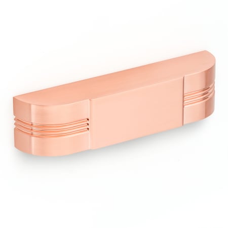 Richelieu 5 1/16 in (128 mm) Center-to-Center Rose Gold Transitional Drawer Pull 6579128192
