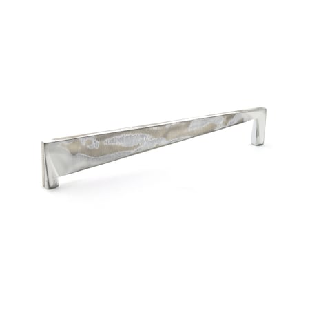 Richelieu 6 5/16 in (160 mm) Center-to-Center Brushed Industrial White Contemporary Cabinet Pull 681116031