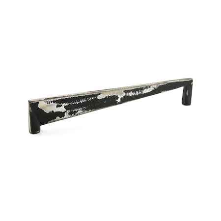 Richelieu 6 5/16 in (160 mm) Center-to-Center Brushed Industrial Black Contemporary Cabinet Pull 681116094