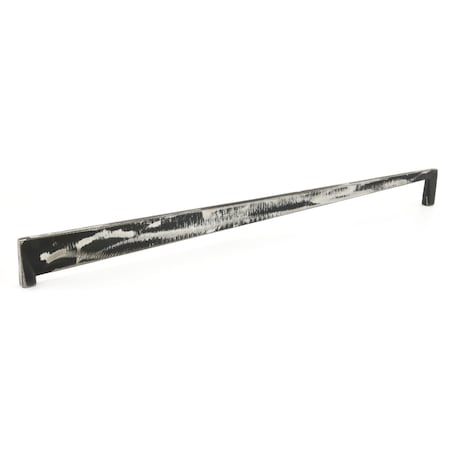 Richelieu 12 5/8 in (320 mm) Center-to-Center Brushed Industrial Black Contemporary Cabinet Pull 681132094