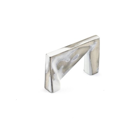 Richelieu 1 1/4 in (32 mm) Center-to-Center Brushed Industrial White Contemporary Cabinet Pull 68113231