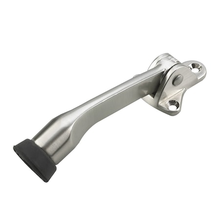 Richelieu 5 in 127 mm FlipDown Door Stop, Brushed Nickel 68NBV