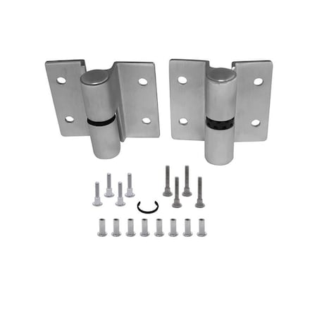 Richelieu Surface Mount Hinge Set for Bathroom Partition Door, Right 71130170
