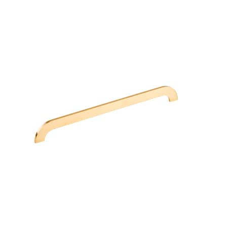 Richelieu 12 5/8 in (320 mm) Center-to-Center Brushed Gold Contemporary Cabinet Pull 7381320165