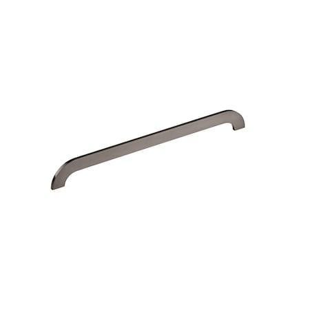 Richelieu 12 5/8 in (320 mm) Center-to-Center Brushed Black Nickel Contemporary Cabinet Pull 738132092