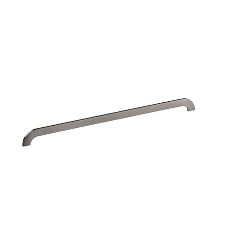 Richelieu 17 5/8 in (448 mm) Center-to-Center Brushed Black Nickel Contemporary Cabinet Pull 738144892