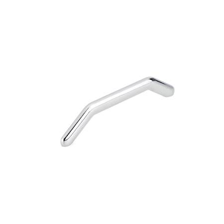 Richelieu 6 5/16 in (160 mm) Center-to-Center Chrome Contemporary Drawer Pull 7777160140