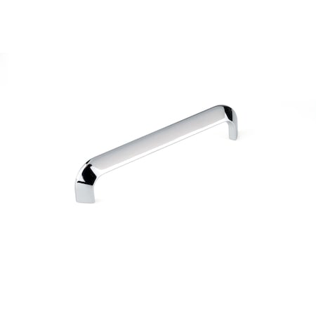 Richelieu 6 5/16 in (160 mm) Center-to-Center Chrome Contemporary Drawer Pull 7884160140