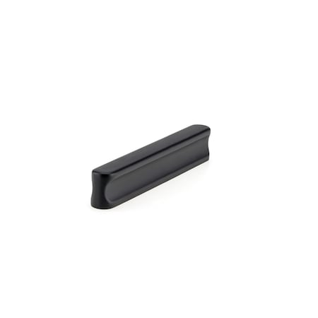 Richelieu 2 1/2 in to 3 3/4 in (64 mm to 96 mm) Center-to-Center Matte Black Contemporary Cabinet Pull 788696900