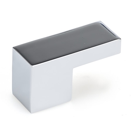 Richelieu 5/8 in (16 mm) Center-to-Center Chrome Contemporary Cabinet Pull 79761654140