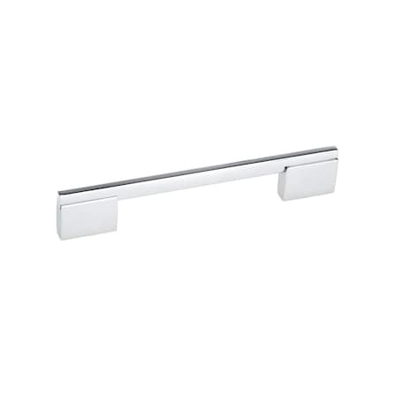 Richelieu 7 9/16 in (192 mm) Center-to-Center Chrome Contemporary Drawer Pull 7990192140