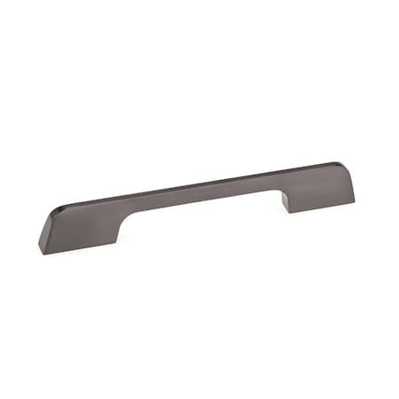 Richelieu Hardware 6 5/16 in (160 mm) Center-to-Center Brushed Black Nickel Contemporary Cabinet Pull 799616092