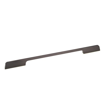 Richelieu 12 5/8 in (320 mm) Center-to-Center Brushed Black Nickel Contemporary Cabinet Pull 799632092