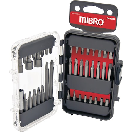 Richelieu CRV Screwdriver Bit Set - 40 Pieces 804980