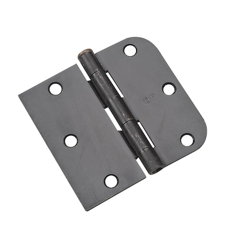 Richelieu 312 in 89 mm Full Mortise Combination Butt Hinge  58 po 15, 8 mm Radius, OilRubbed Bronze 81821ORBB