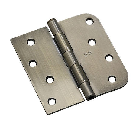 Richelieu 4inch 102 mm Full Mortise Combination Butt Hinge, Antique Brass 81822ABB