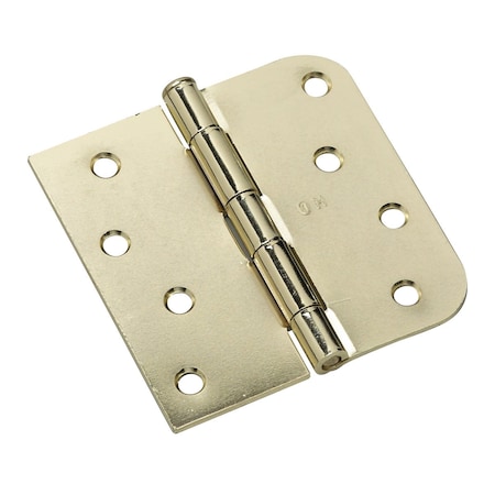 Richelieu 4inch 102 mm Full Mortise Combination Butt Hinge, Brass 81822BB
