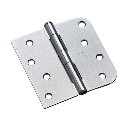 Richelieu 4inch 102 mm Full Mortise Combination Butt Hinge, Brushed Chrome 81822BCB
