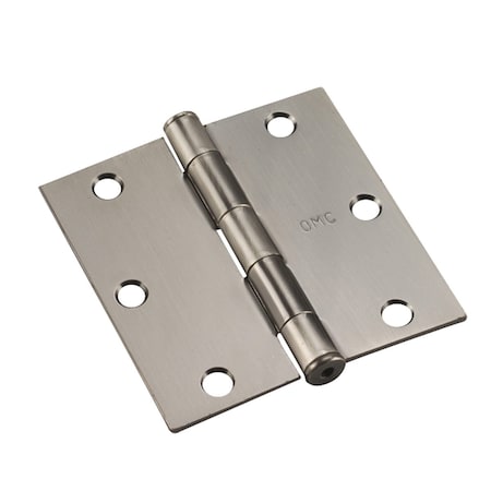 Richelieu 2Pack 3 12inch 89 mm Full Mortise Butt Hinge, Antique Nickel 821ANB