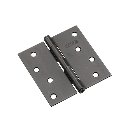 Richelieu 2Pack 4inch 102 mm Full Mortise Butt Hinge, OilRubbed Bronze 822ORBB