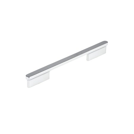 Richelieu 6 5/16 in (160 mm) Center-to-Center Chrome Contemporary Cabinet Pull 8636160140