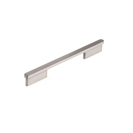 Richelieu 6 5/16 in (160 mm) Center-to-Center Brushed Nickel Contemporary Cabinet Pull 8636160195
