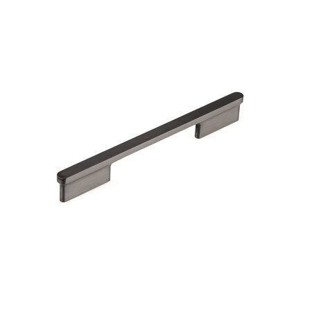 Richelieu 6 5/16 in (160 mm) Center-to-Center Brushed Black Nickel Contemporary Cabinet Pull 863616092