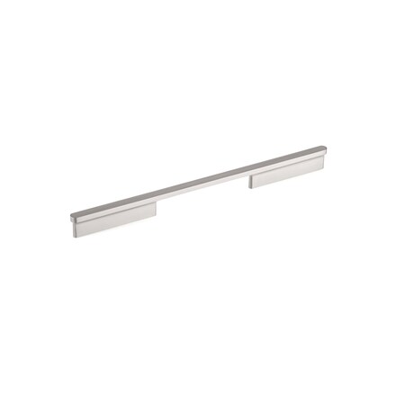 Richelieu 12 5/8 in (320 mm) Center-to-Center Brushed Nickel Contemporary Cabinet Pull 8636320195