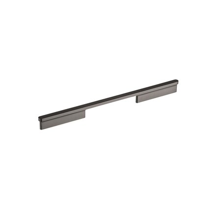 Richelieu 12 5/8 in (320 mm) Center-to-Center Brushed Black Nickel Contemporary Cabinet Pull 863632092