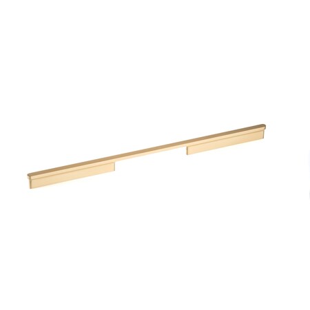 Richelieu 17 5/8 in (448 mm) Center-to-Center Brushed Gold Contemporary Cabinet Pull 8636448165