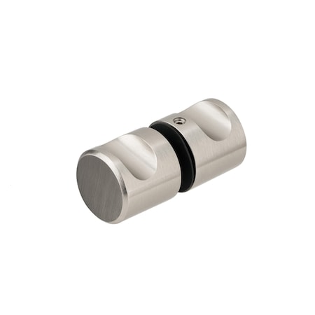 Richelieu 1 14inch 32 mm BacktoBack Glass Door Knob, Brushed Nickel 8710R3230195