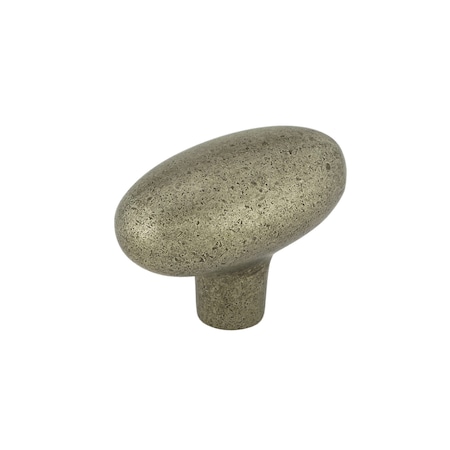 Richelieu Hardware 1 9/16 in (40 mm) x 25/32 in (20 mm) Pewter Bronze Traditional Cabinet Knob 878740PB