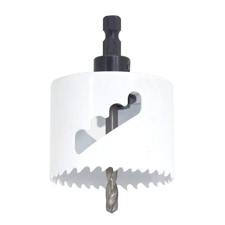 Richelieu 3 1/4-inch (83 mm) Bi-Metal Hole Saw with Mandrel and Pilot Drill 962881