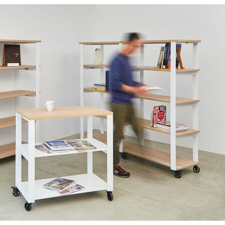 Richelieu 2 15/16-inch (75 mm) Contemporary Double Ring Swivel Caster with Brake, 50 kg 975602090