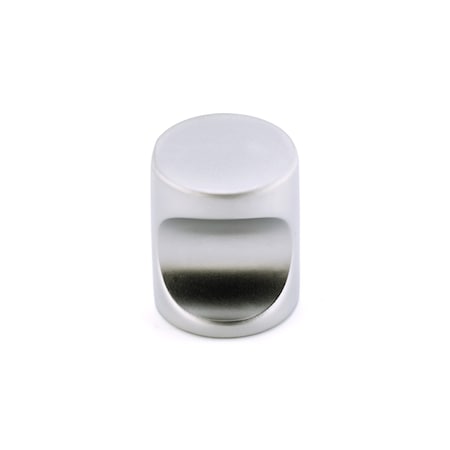 Richelieu 13/16 in (20 mm) Matte Chrome Contemporary Metal Cabinet Knob BP00320174