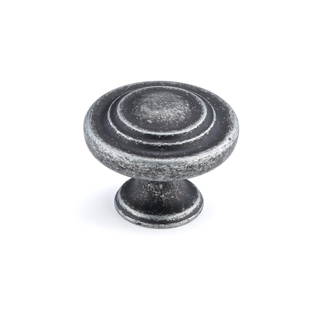 Richelieu 1 5/16 in (34 mm) Natural Iron Traditional Metal Cabinet Knob BP10734908