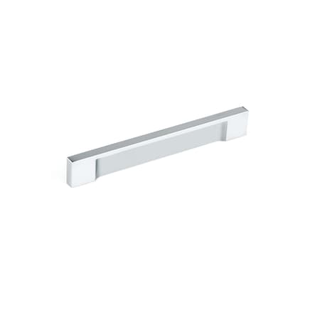 Richelieu 5 1/16 in (128 mm) Center-to-Center Chrome Contemporary Drawer Pull BP13101128140