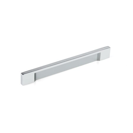 Richelieu 6 5/16 in (160 mm) Center-to-Center Chrome Contemporary Drawer Pull BP13101160140