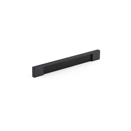 Richelieu 6 5/16 in (160 mm) Center-to-Center Brushed Black Contemporary Drawer Pull BP13101160990