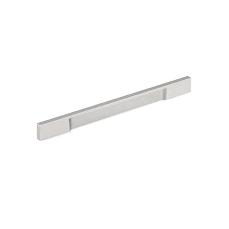 Richelieu 8 13/16 in (224 mm) Center-to-Center Stainless Steel Contemporary Drawer Pull BP13101224170