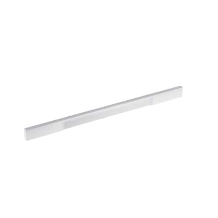 Richelieu 12 5/8 in (320 mm) Center-to-Center White Contemporary Drawer Pull BP1310132030