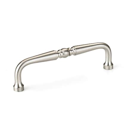 Richelieu 3-3/4 in. (96 mm) Center-to-Center Brushed Nickel Traditional Drawer Pull BP1452A195