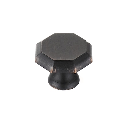 Richelieu 1 3/16 in (30 mm) Brushed Oil-Rubbed Bronze Transitional Cabinet Knob BP14630BORB