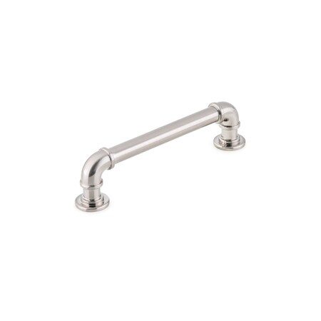 Richelieu 5 1/16 in (128 mm) Center-to-Center Brushed Nickel Eclectic Drawer Pull BP2209128195
