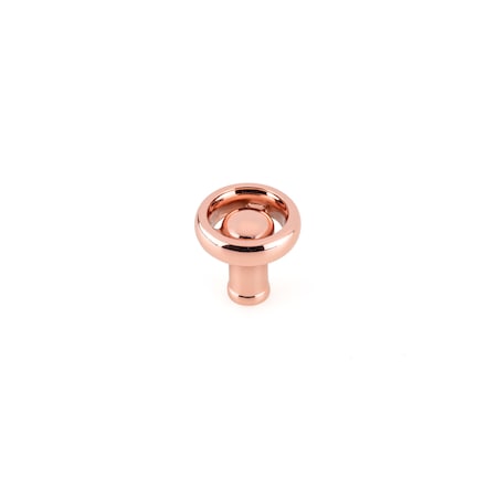 Richelieu 1 13/32 in (36 mm) Polished Copper Eclectic Cabinet Knob BP220936191
