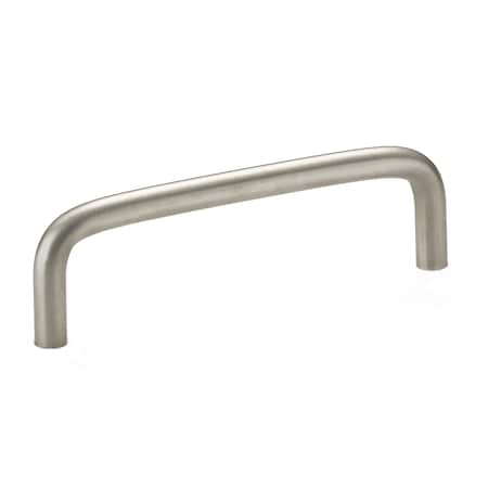 Richelieu 4 in. (102 mm) Center-to-Center Stainless Steel Functional Drawer Pull BP221170