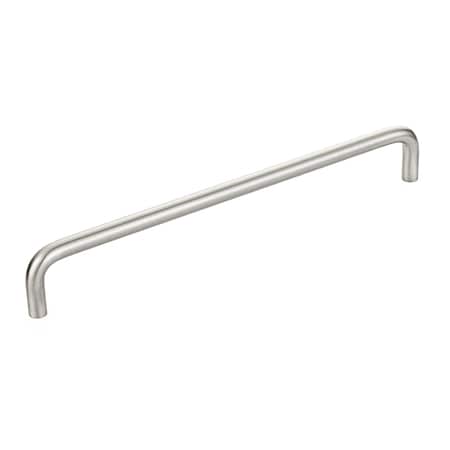 Richelieu 7 9/16 in (192 mm) Center-to-Center Brushed Nickel Contemporary Drawer Pull BP2288192195