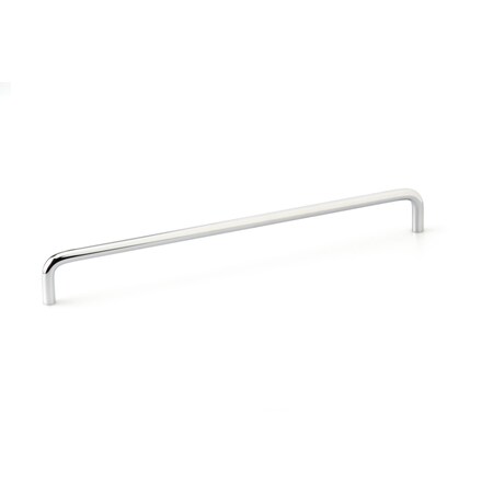 Richelieu 10 1/8 in (256 mm) Center-to-Center Chrome Contemporary Drawer Pull BP2288256140
