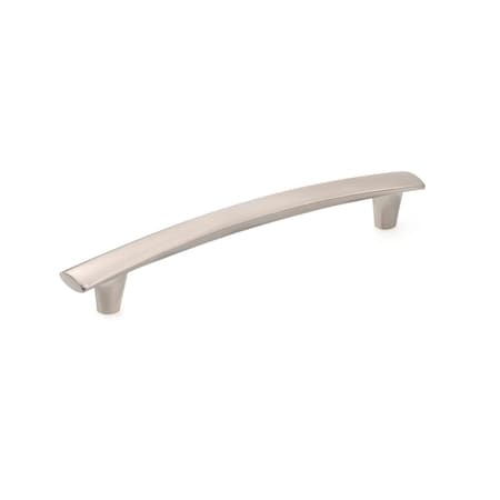 Richelieu 6-5/16 in. (160 mm) Center-to-Center Brushed Nickel Contemporary Drawer Pull BP2323160195